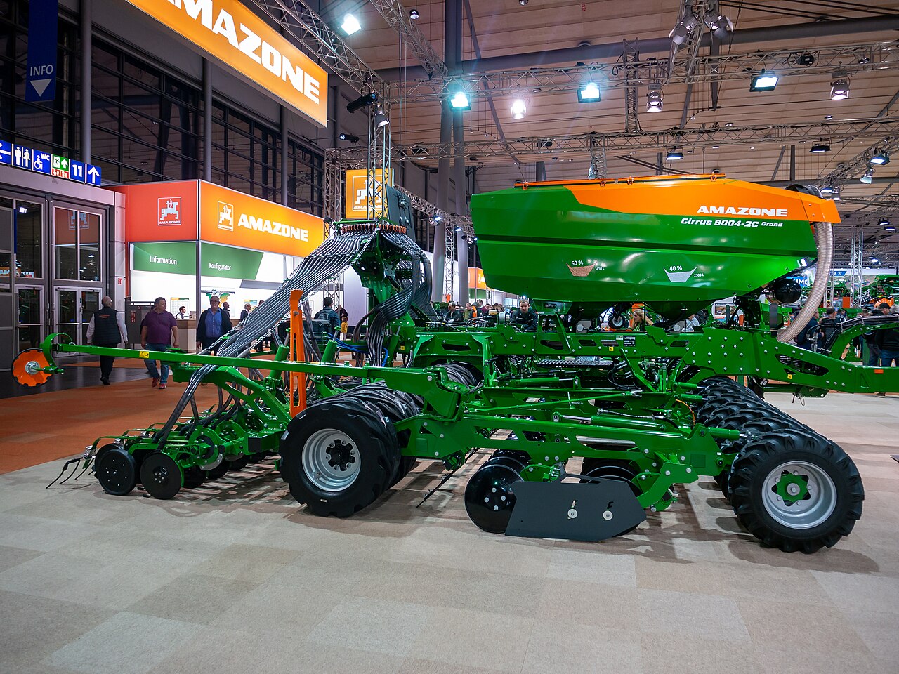 Amazone Cirrus — пневматическая сеялка