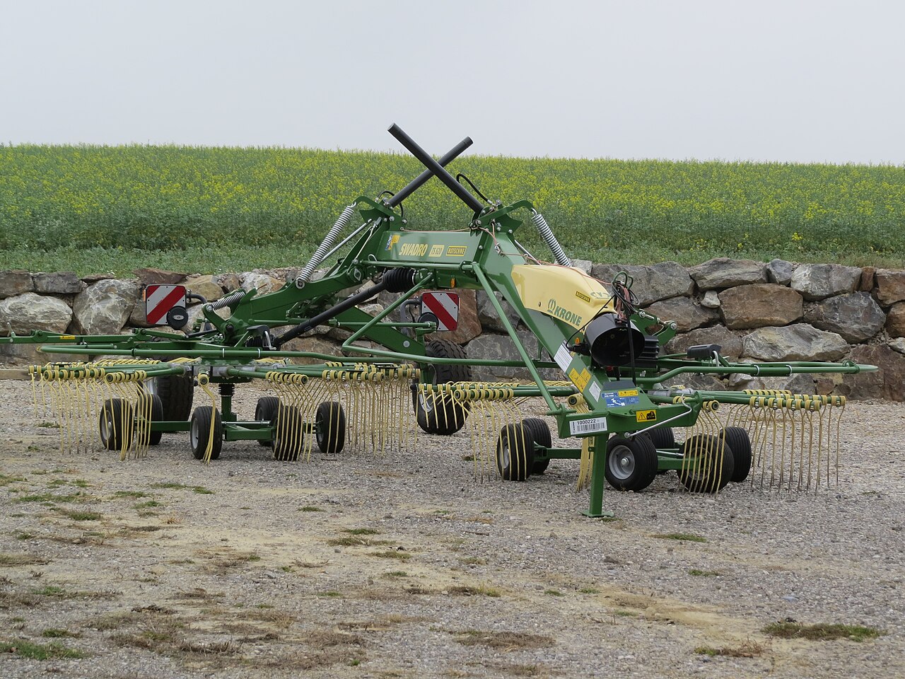 Krone Swadro TS 620 — ротационные грабли