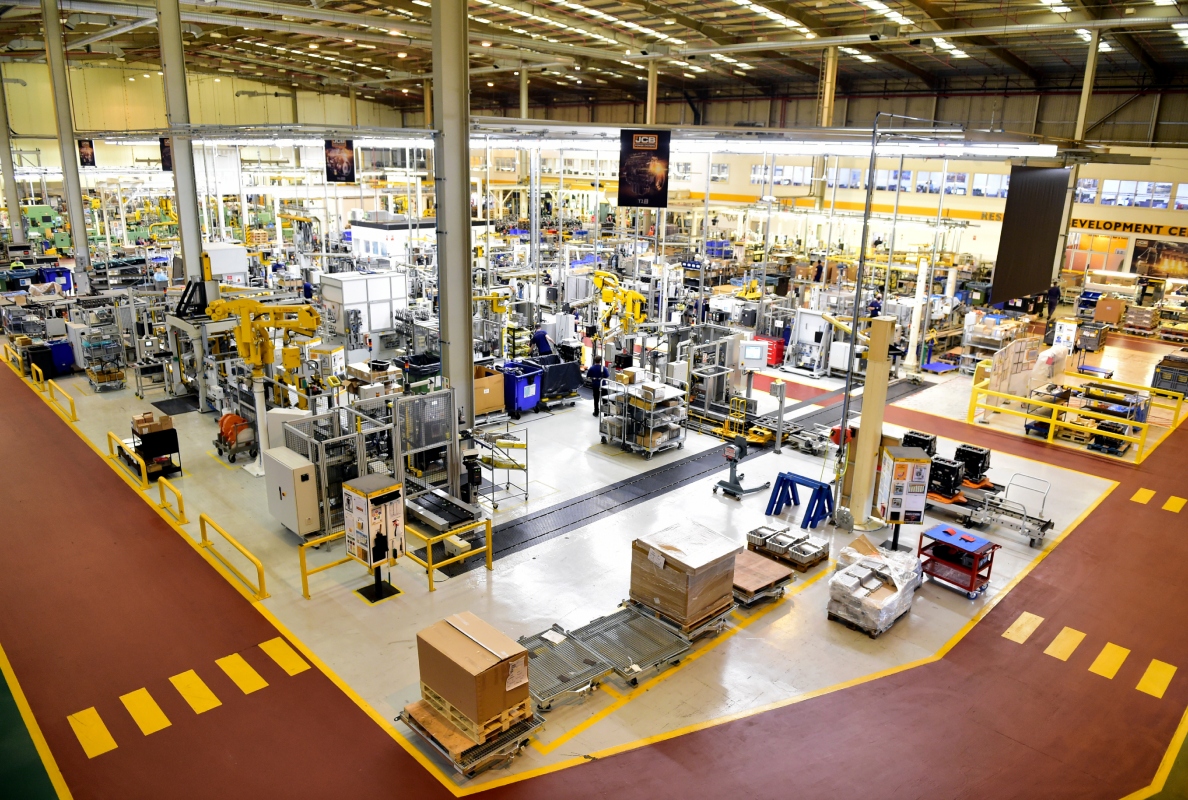 Производство двигателей JCB Dieselmax на заводе JCB Power Systems